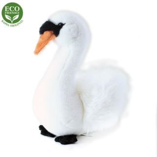 Obrázek z Labuť sedící plyš 23cm 
